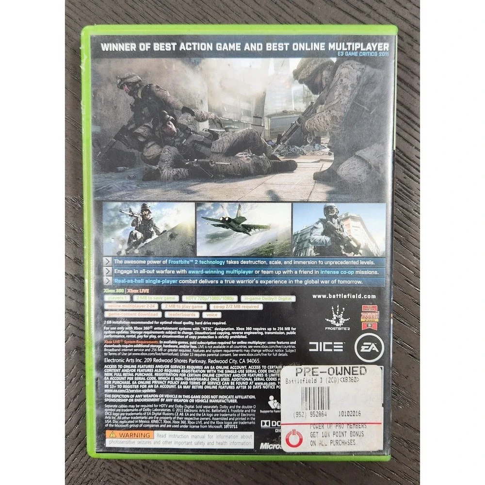 Xbox 360 -‎ Battlefield 3